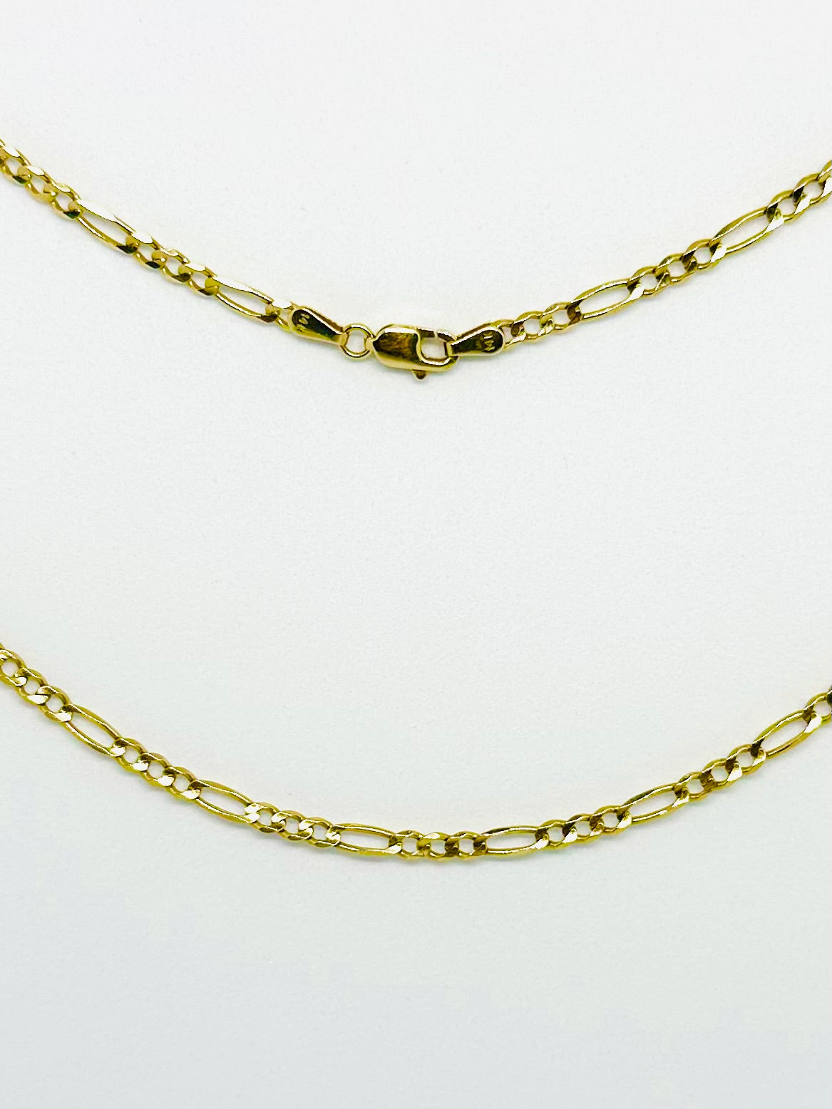 14K Gold Figaro Chain 3mm