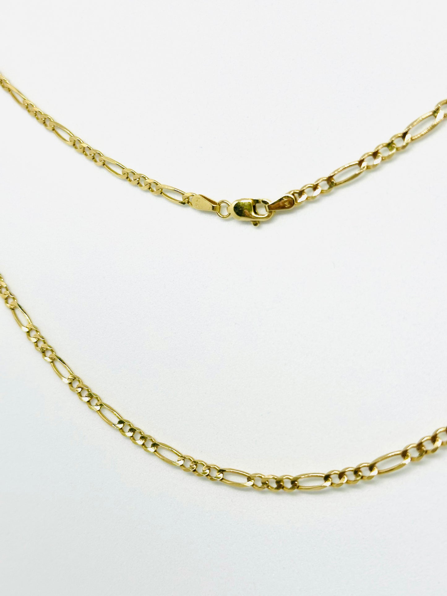 14K Gold Figaro Chain 3mm